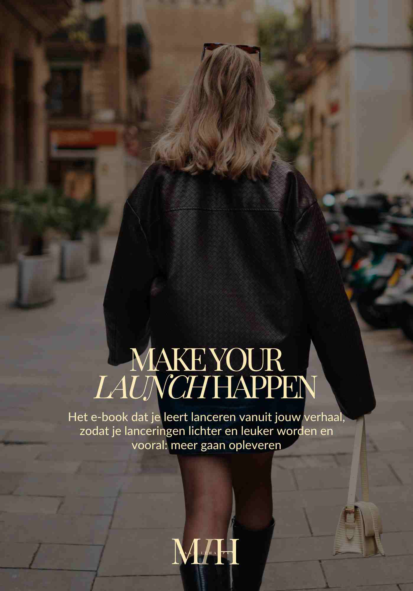 Manon van M-Make It Happen – portretfoto voor haar eerste boek en Journal over vertrouwen, lef en vrijheid.<br />