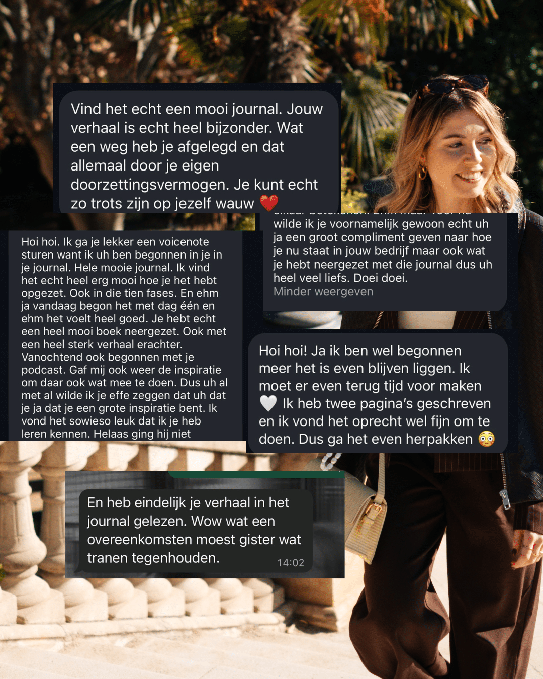 Manon van M-Make It Happen – portretfoto voor haar eerste boek en Journal over vertrouwen, lef en vrijheid.<br />
